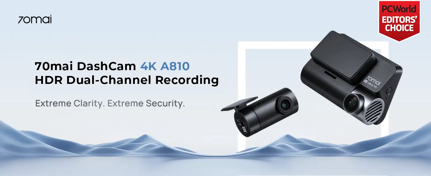 70mai A810 4K Dual: Best for Image Quality