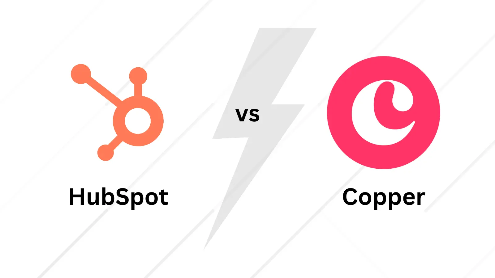HubSpot CRM vs CopperCRM