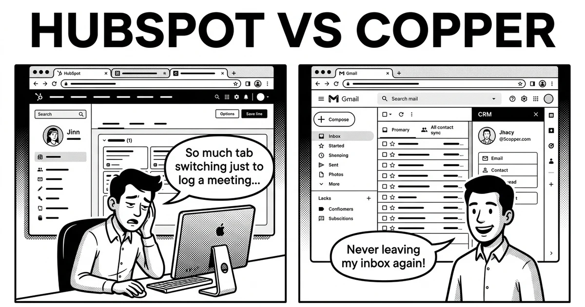 hubspot crm vs coppercrm