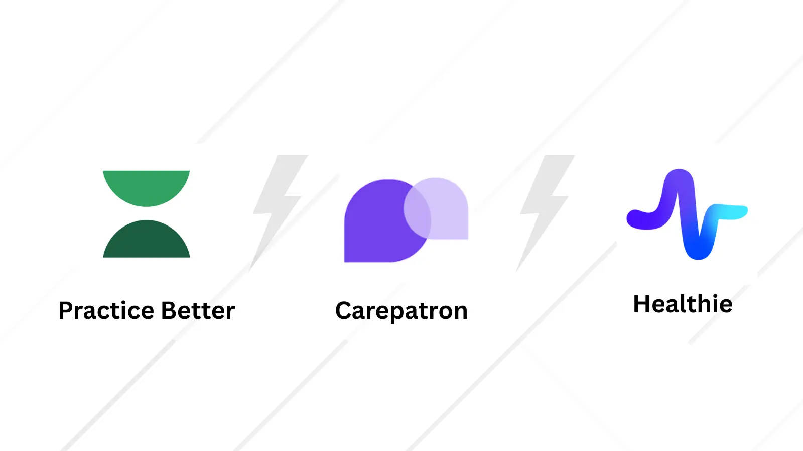 Practice Better vs Carepatron vs Healthie